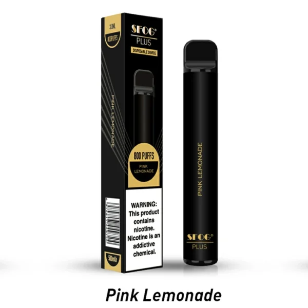SFOG PLUS 800 Puffs 2% 3% 5% Аккумуляторная одноразовая ручка для электронных сигарет с низким содержанием никотина Купить оптом - KeenVape - 2