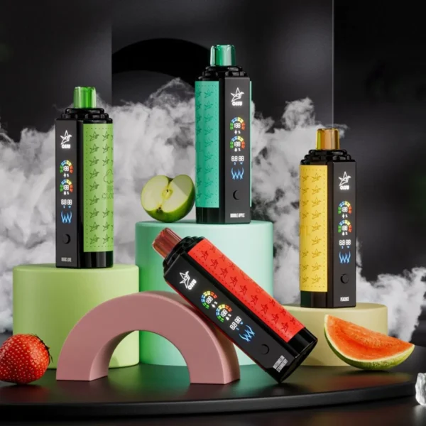 VASY OSSU 30000 Puffs Shisha Hookah Dual Mesh Full Screen 0% 5% Low Nicotine Rechargeable Disposable Vapes Pen Bulk Buy Wholesale - KeenVape - 1